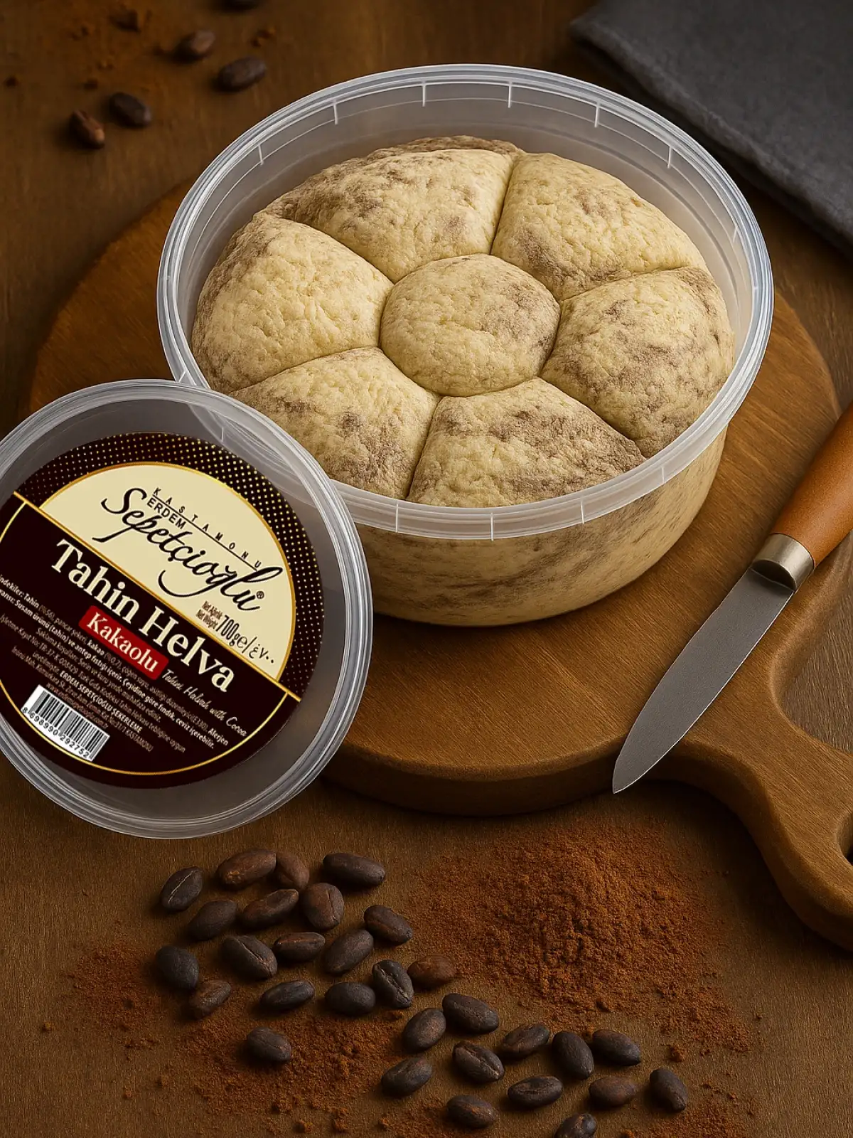 Kakaolu Kürek Tahin Helva 700G