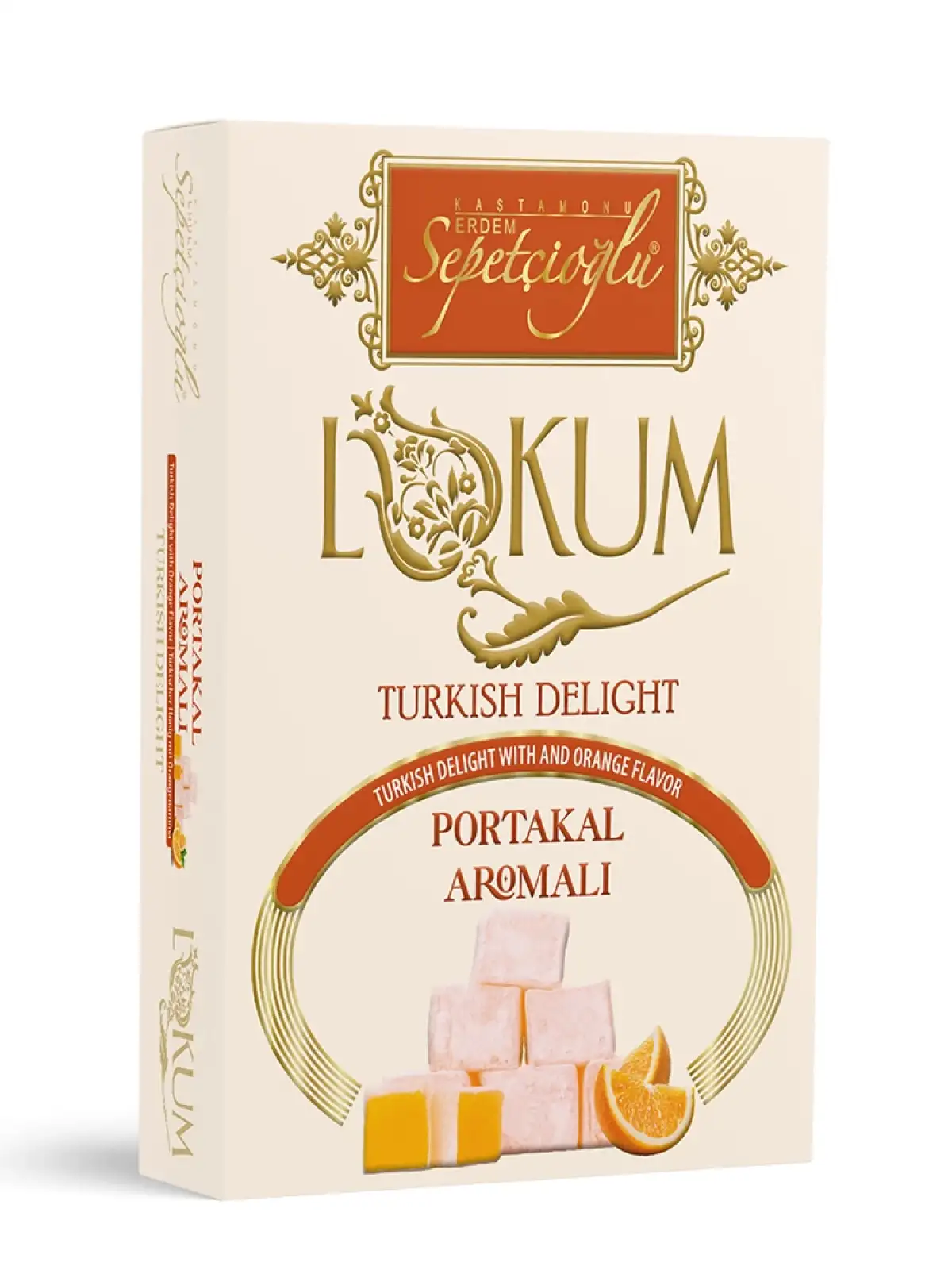 Portakal Aromalı Lokum 270G