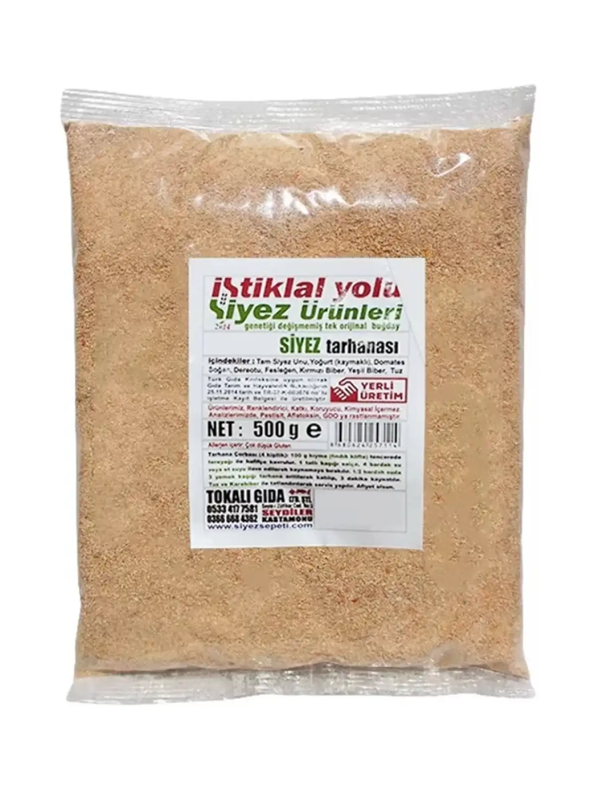 Siyez Tarhanası İstiklal 500G