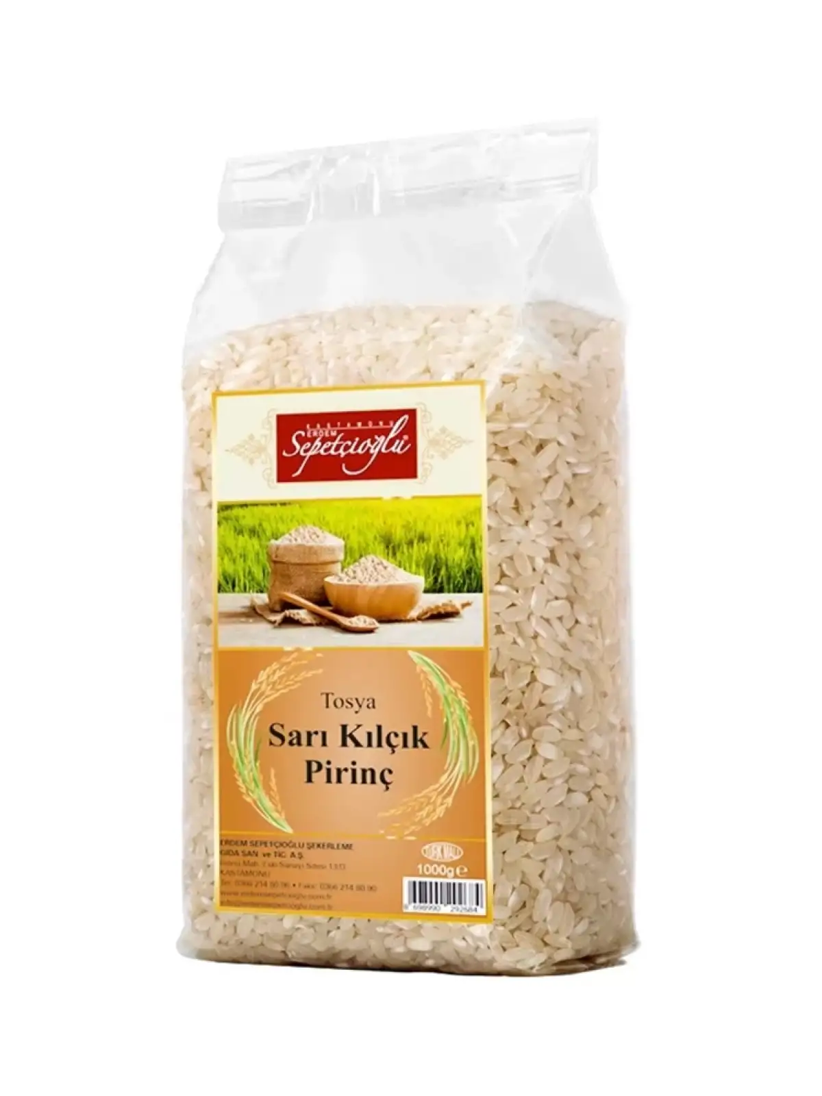 Tosya Sarı Kılçık Pirinç 1000 gr