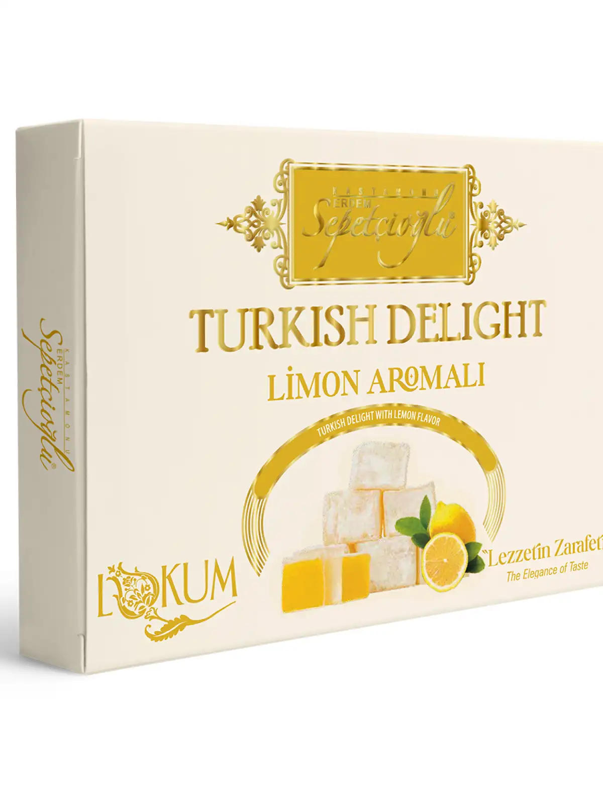 Limon Aromalı Lokum 540G