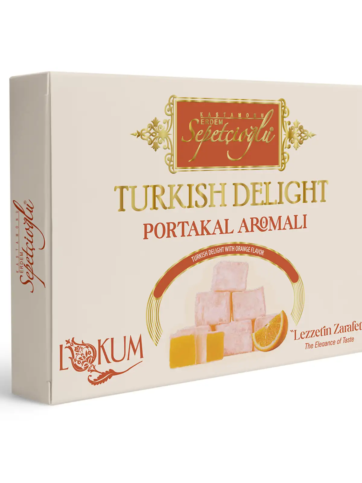 Portakal Aromalı Lokum 540G