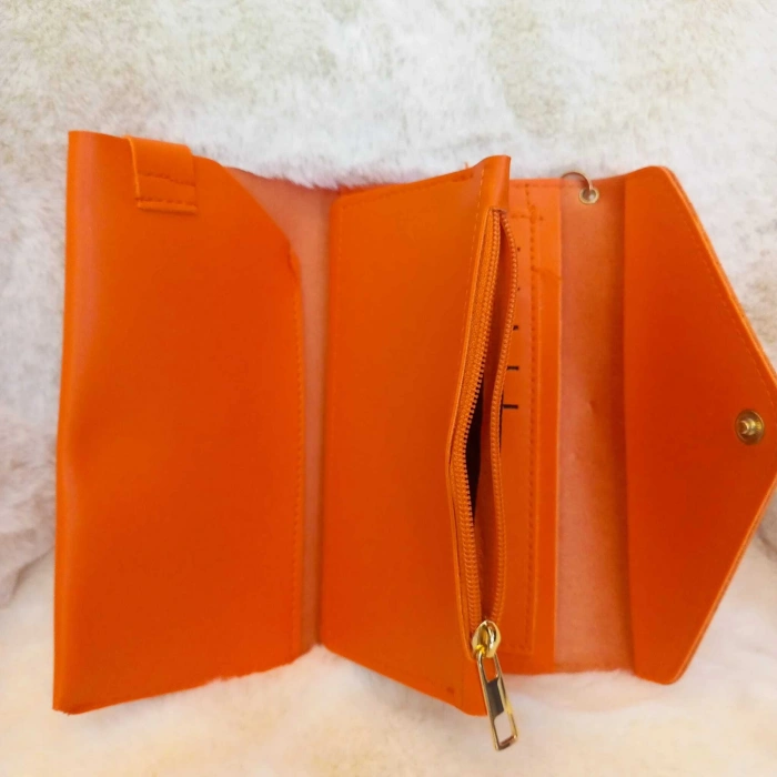 MEKTUP MODELİ TURUNCU CÜZDAN