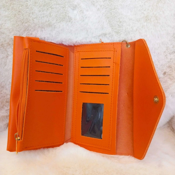 MEKTUP MODELİ TURUNCU CÜZDAN