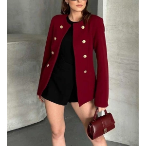 KADIN DENİZCİ CEKET BORDO