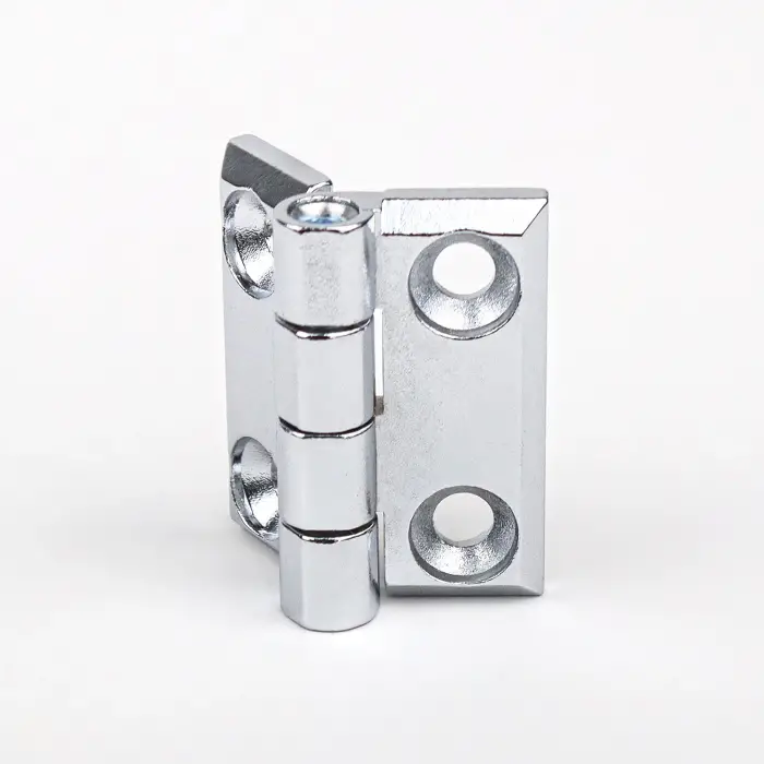 Krom Yaprak Menteşe (Delikli Pano Menteşesi) 40x40mm