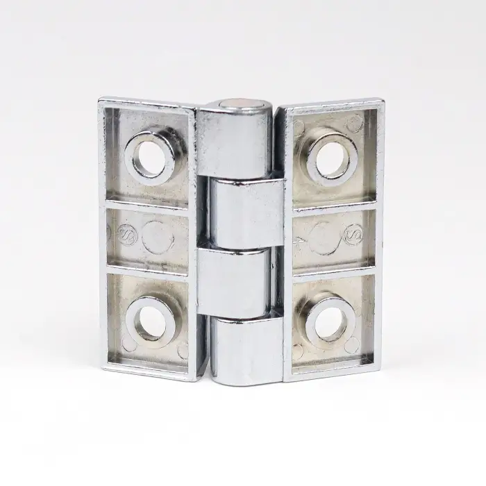 Krom Yaprak Menteşe (Delikli Pano Menteşesi) 50x50mm