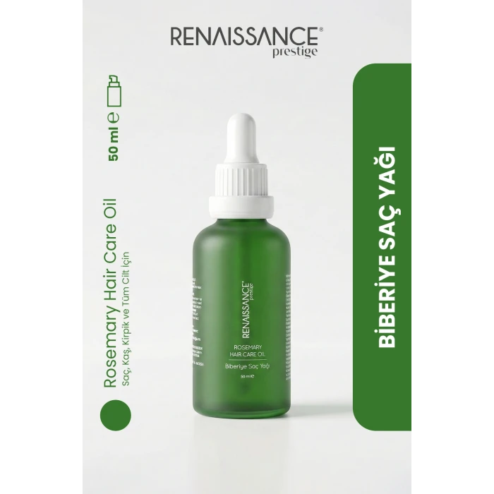 Renaissance Prestige Biberiye Yağı Complexi Biotinli Saç Bakım Yağı 50 ml