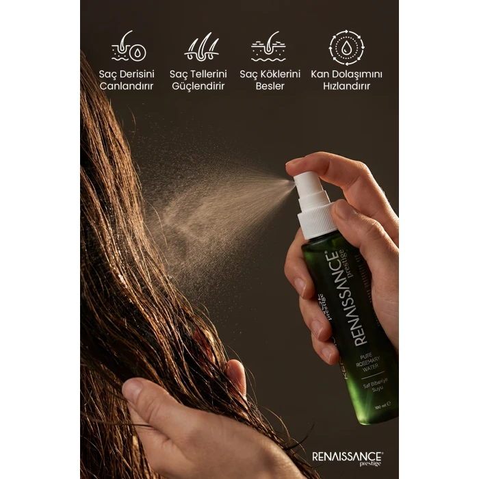 Renaissance Prestige Saf Biberiye Suyu Saç Toniği 100 ml x 2 Adet