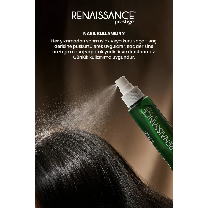 Renaissance Prestige Saf Biberiye Suyu Saç Toniği 100 ml x 2 Adet