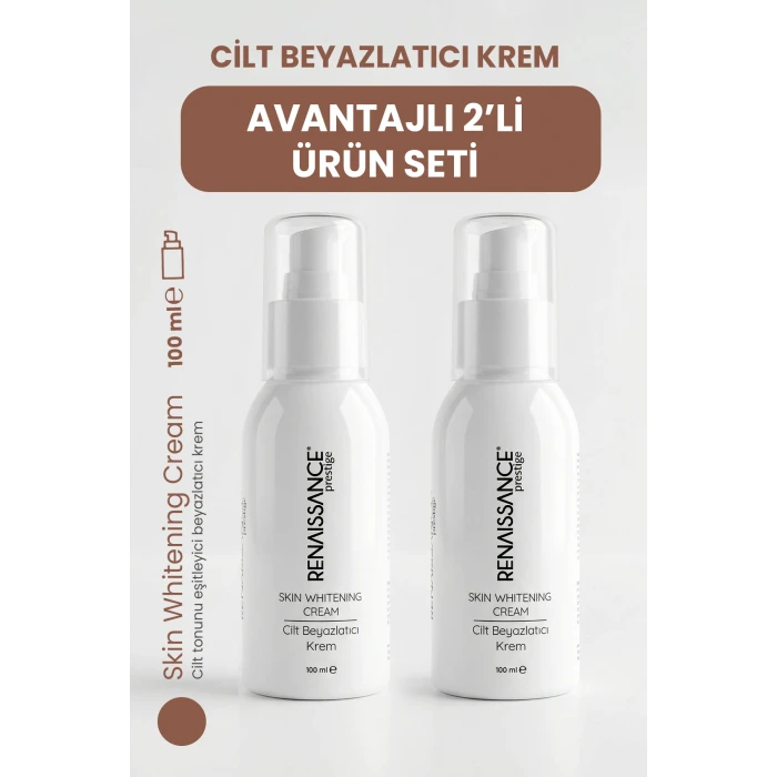 Renaissance Prestige Cilt Beyazlatıcı Krem 2’li Set (2 x 100 ml)