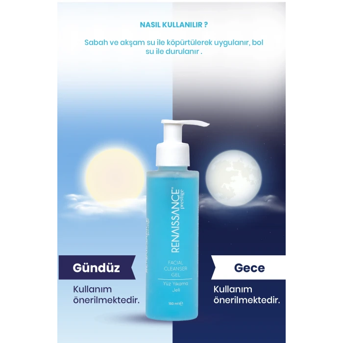 Renaissance Prestige Yüz Yıkama Jeli & Gözenek Sıkılaştırıcı Tonik 2li Set (2 x 150 ml)