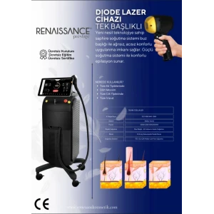 DIODE LAZER CİHAZI TEK BAŞLIKLI