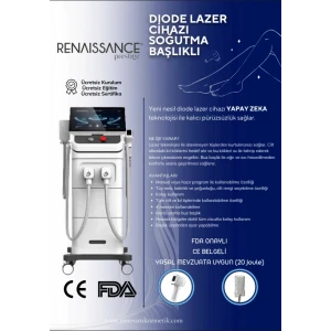 DIODE LAZER CİHAZI SOĞUTMA BAŞLIKLI