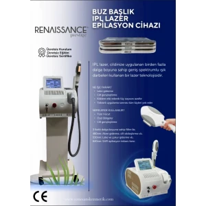 BUZ BAŞLIK IPL LAZER EPİLASYON CİHAZI