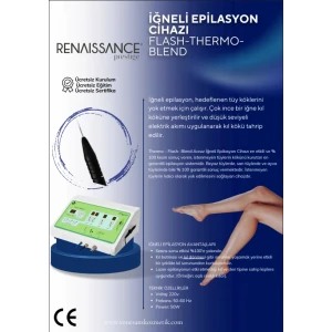 İĞNELİ EPİLASYON CİHAZI FLASH-THERMOBLEND