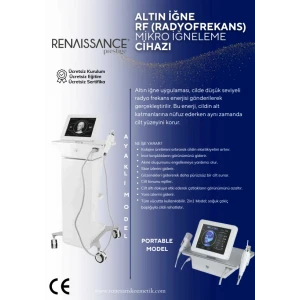 ALTIN İĞNE RF (RADYOFREKANS) MİKRO İĞNELEME CİHAZI
