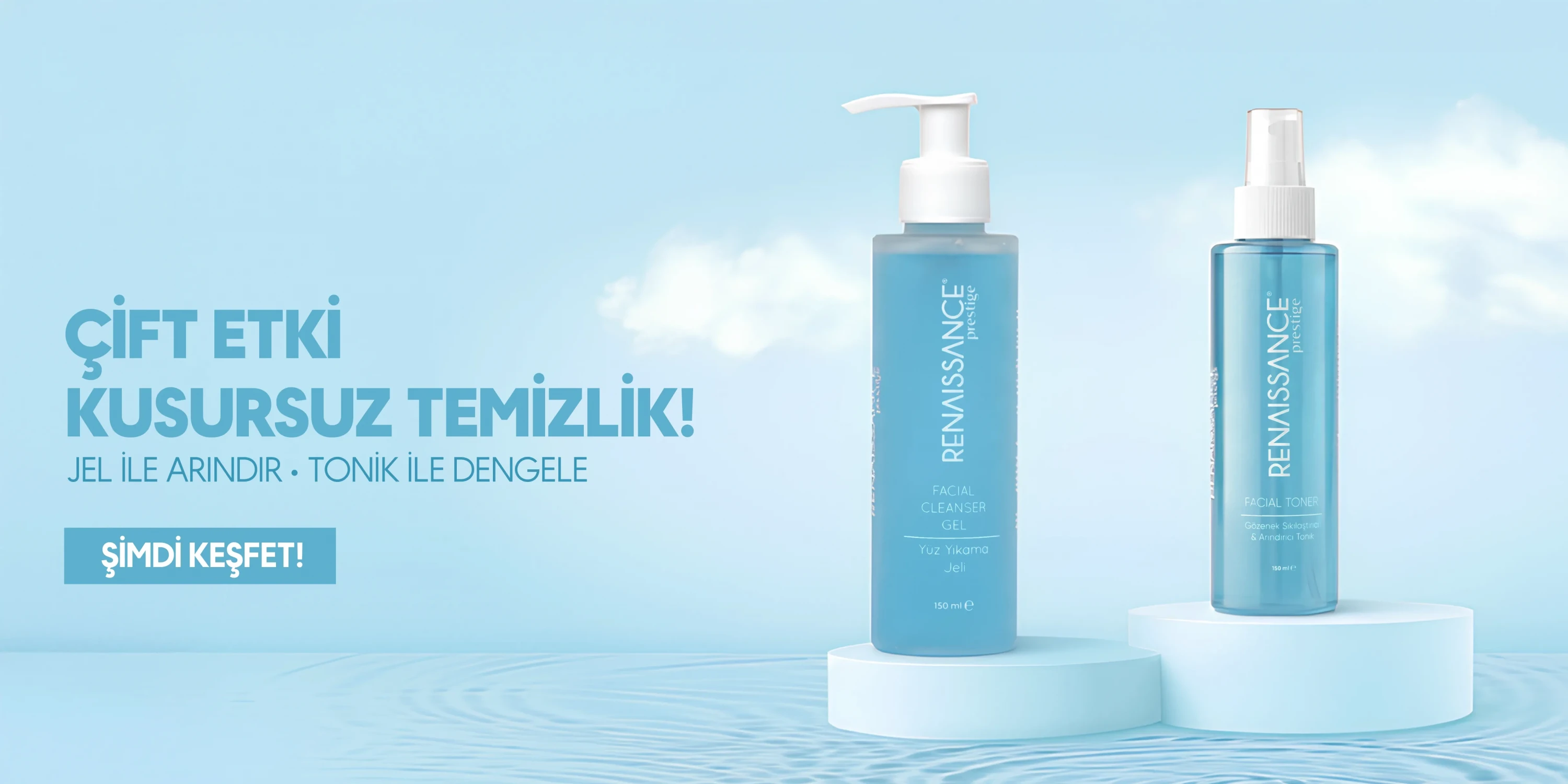 Renaissance Prestige Gözenek Sıkılaştırıcı & Arındırıcı Tonik 2li Set