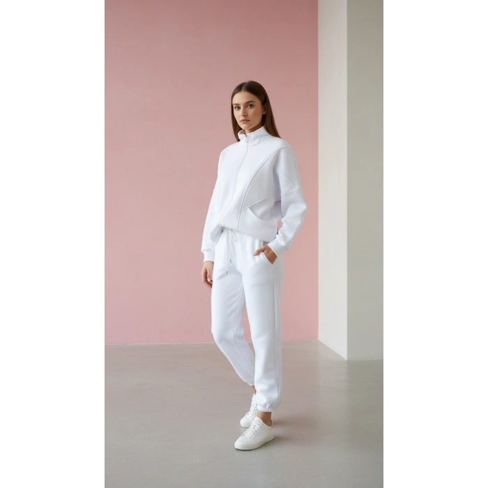 Beyaz RENGİ 3 İPLİK TAKIM