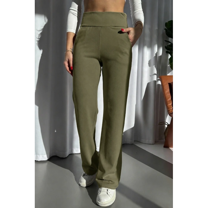 HAKİ KORSAJ PANTOLON