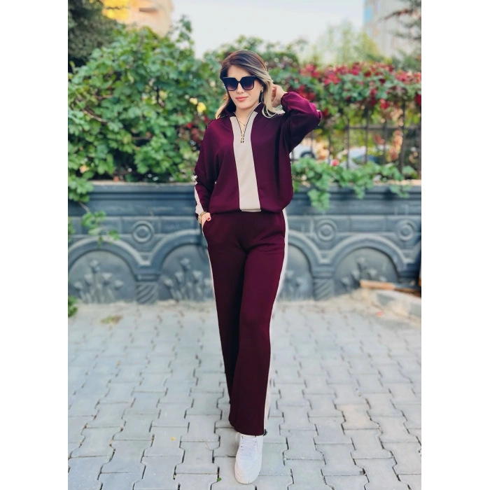 BORDO FERMUAR GARNİLİ TAKIM