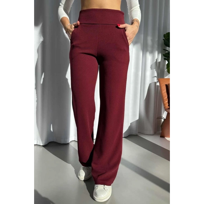 Korsaj Kemer BORDO PANTOLON