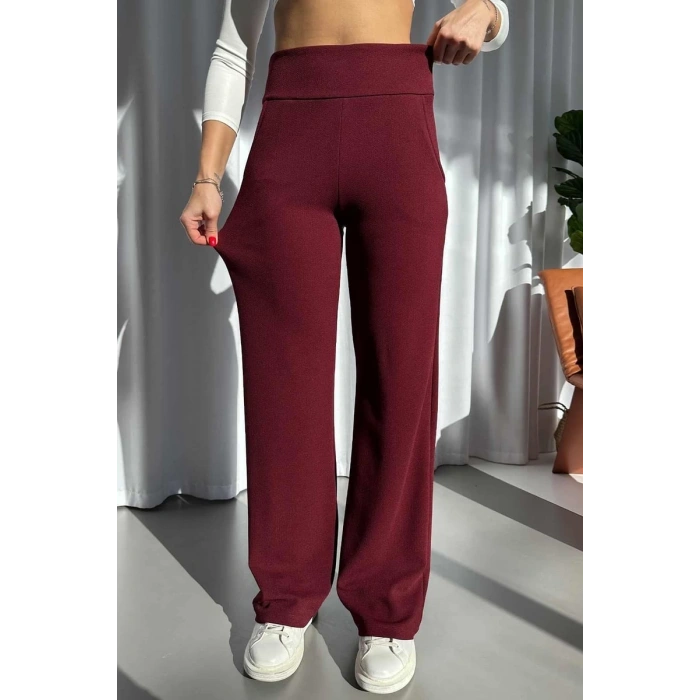 Korsaj Kemer BORDO PANTOLON