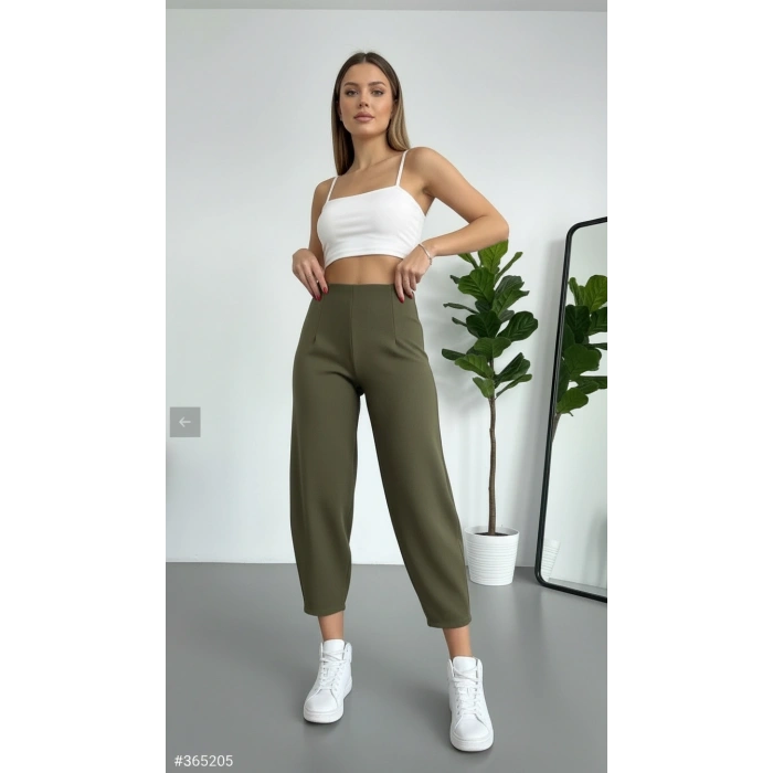 HAKİ YEŞİL Balon paça