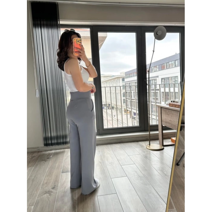 Korsaj Kemer GRİ PANTOLON