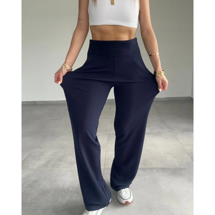 Korsaj Kemer LACİVERT PANTOLON