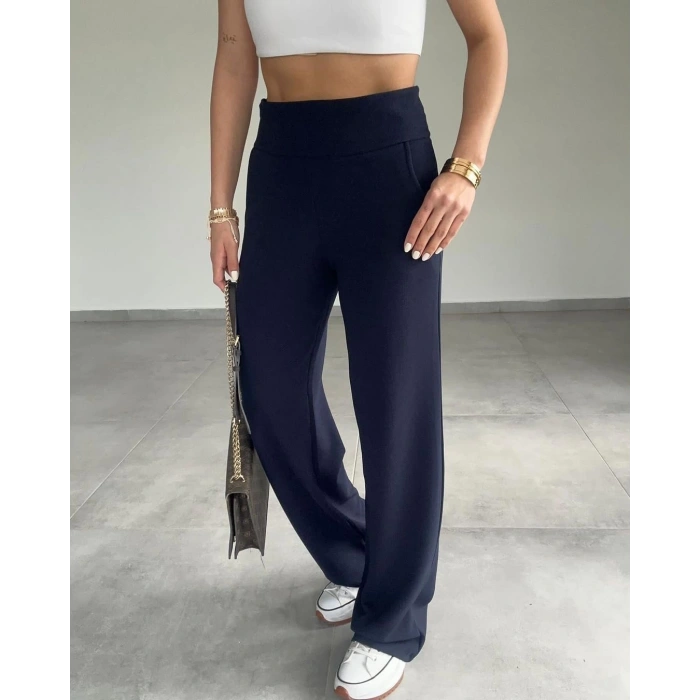 Korsaj Kemer LACİVERT PANTOLON