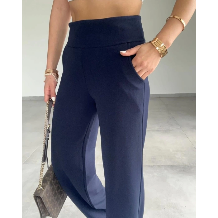 Korsaj Kemer LACİVERT PANTOLON