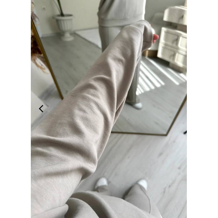 OYS MODAL KUMAŞ BEJ DÜZ TAKIM