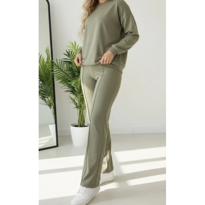 OYS MODAL KUMAŞ SU YEŞİLİ DÜZ TAKIM