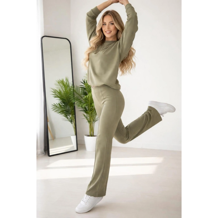 OYS MODAL KUMAŞ SU YEŞİLİ DÜZ TAKIM