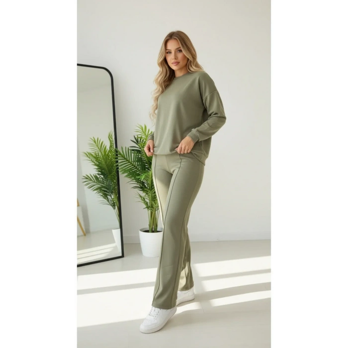 OYS MODAL KUMAŞ SU YEŞİLİ DÜZ TAKIM