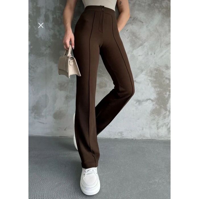 PALAZZO KAHVE PANTOLON
