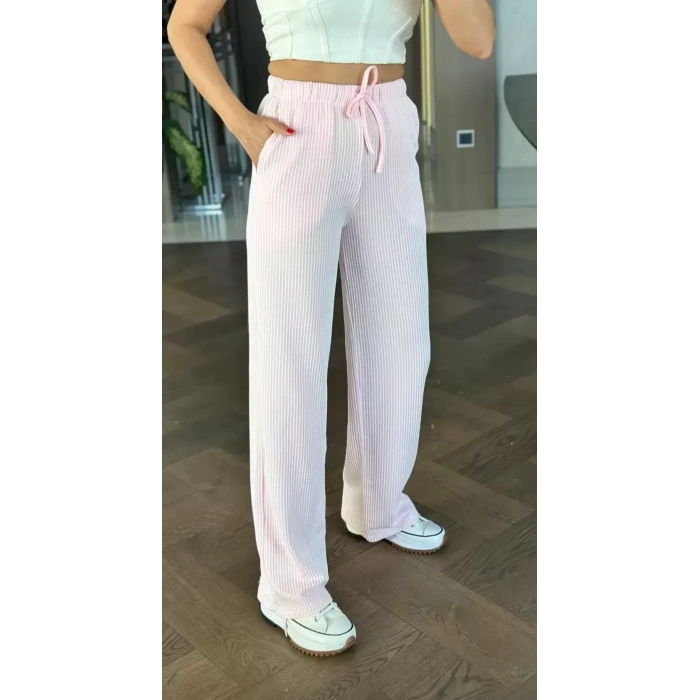 Paris pantolon pembe