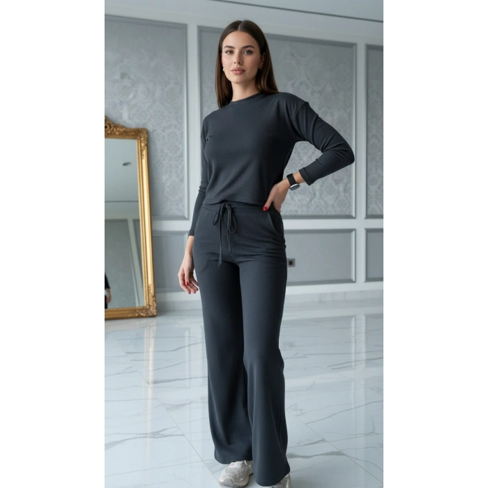 FÜME SELANİK DÜZ TAKIM