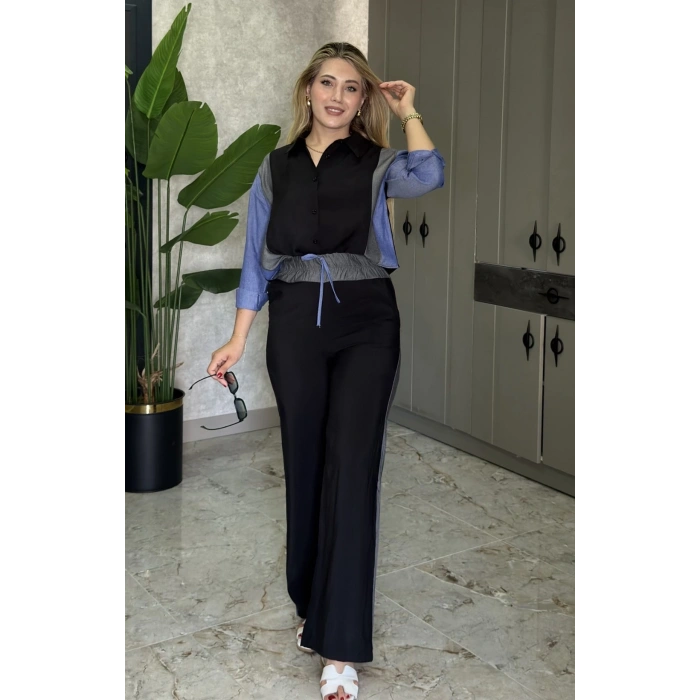 Tensel muadil takım siyah