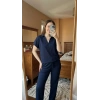 POLO Yakalı takım lacivert