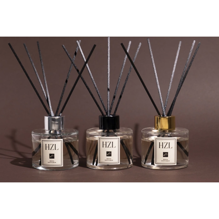 HZL Beauty Reed Diffuser 120ml - Altın kapak