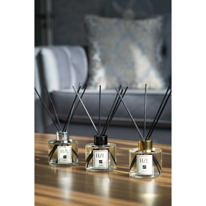 HZL Beauty Reed Diffuser 120ml - Altın kapak