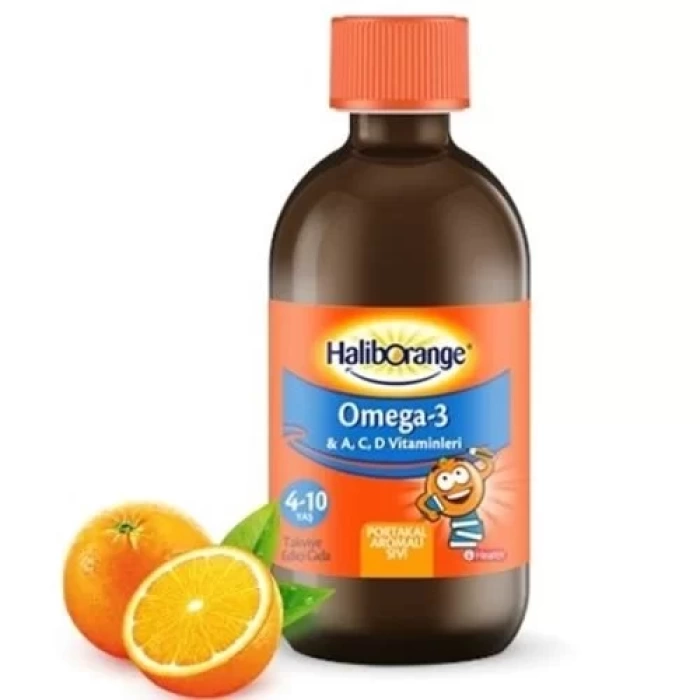 Haliborange Omega 3 Balık Yağı Şurup 300 ml