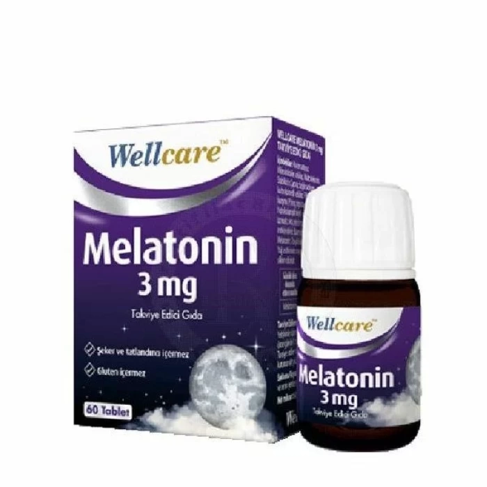 Wellcare Melatonin 3 MG 60 Tablet