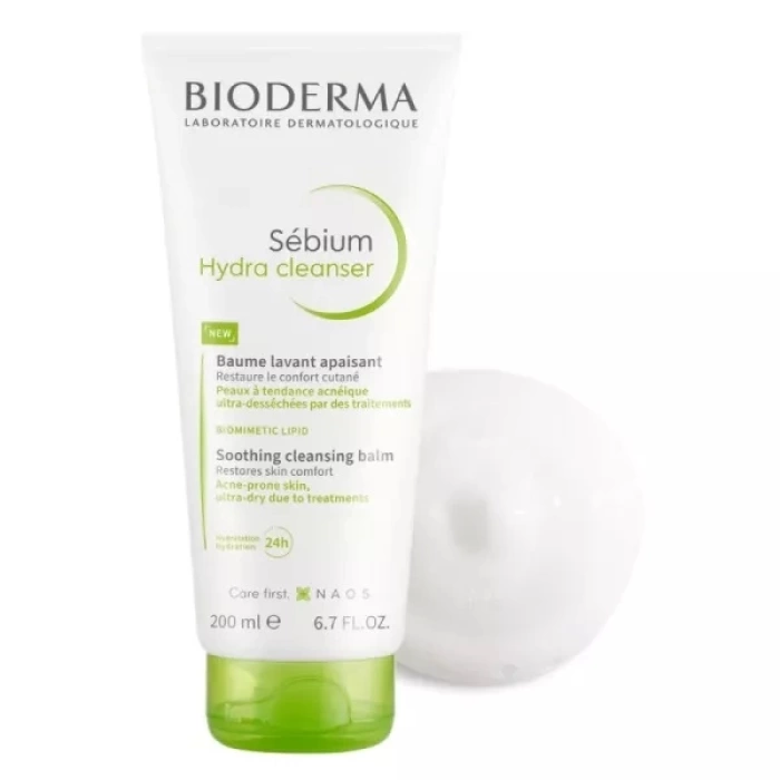 Bioderma Sebium Hydra Cleanser Yatıştırıcı Temizleme Balsamı 200 ML