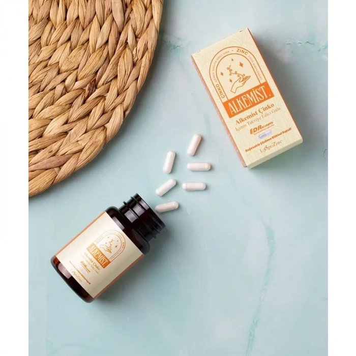 Alkemist Çinko İçeren Takviye Edici Gıda 60 Kapsül