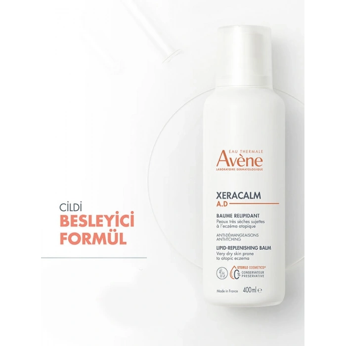Avene Xeracalm A.d Lipid-replenishing Creme - Atopiye Egilimli Ciltler Için Nemlendirici Krem 400 ml