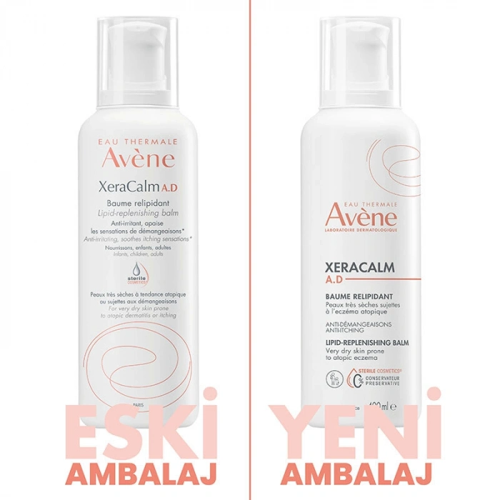 Avene Xeracalm A.d Lipid-replenishing Creme - Atopiye Egilimli Ciltler Için Nemlendirici Krem 400 ml