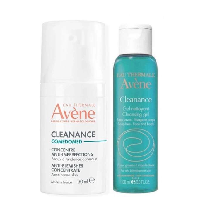 Avene Cleanance Comedomed Konsantre Bakım Kremi 30 ml + Cleansing Gel 100 ml HEDİYE